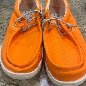 Orange hey dudes never worn